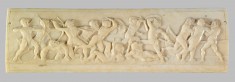 Plaque with a Battle of Naked Men over the Abduction of a Woman