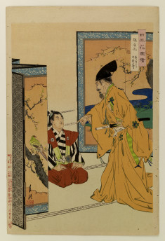 Toyotomi Hideyoshi and Akechi Mitsuhide