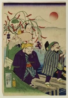Seven Gods of Good Luck in a Boat