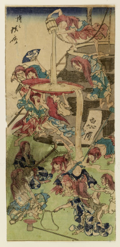 Mythical Shojo at drunken play