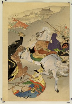 A Cavalry Battle, Manchuria
