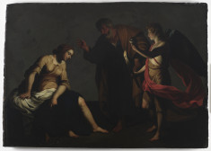 Saint Agatha Attended by Saint Peter and an Angel in Prison