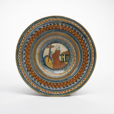 Plate with Saint Francis