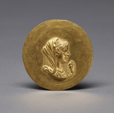 Medallion with Olympias