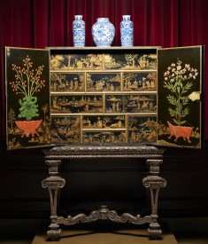 Cabinet with Chinese and American Motifs