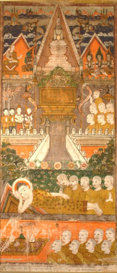 The Buddha's Parinibbana and Cremation