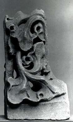 Architectural Detail with Vegetation