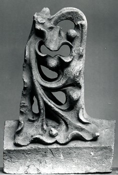 Architectural Detail with Vegetation