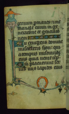 Incomplete Book of Hours: Hours of the Virgin, Image of the Holy Face