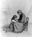 Child Praying at Mother's Knee Thumbnail