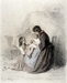 Interior with Woman Teaching Child to Pray Thumbnail