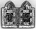 Diptych-reliquary: the Crucifixion and the Nativity Thumbnail