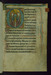 Leaf from Psalter of Jernoul de Camphaing: Initial D with Trinity Thumbnail