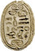 Scarab with Name of Sa-nebet-Junet Thumbnail