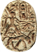 Scarab with the Cartouche of Thutmosis III (1479-1425 BC) Thumbnail