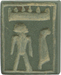 Small Plaque with Hieroglyphic Inscription Thumbnail