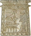 Pectoral with Female Worshiper and Anubis on Shrine Thumbnail