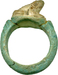 Finger Ring with a Frog Thumbnail