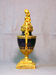 Urn with Ormolu Mounts and Two Putti Thumbnail