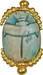 Scarab from Egyptian-Style Necklace Thumbnail