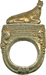 Ring with Reclining Ram Thumbnail