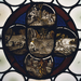 Stained Glass Quatrefoil Roundel with Hunting Scenes Thumbnail