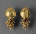 Pair of Gold Earrings Thumbnail