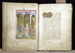 Leaf from the Reichenau Gospels: An Abbot Presents the Book to Saint Peter Thumbnail