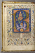 Leaf from Breviary: Psalm 1, Initial B with David Playing the Harp Thumbnail
