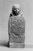 Kneeling Figure Holding a Stele Thumbnail