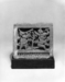 One of a Pair of Carved Bricks Representing Musicians Thumbnail