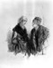 Two women one with bandaged jaw Thumbnail
