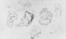 Sketches of classical masks Thumbnail