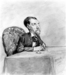 Man at Table/ Caricature of Jeweler Thumbnail