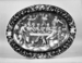Oval Dish with River God and the Wedding Feast of Psyche Thumbnail