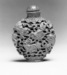 Snuff Bottle with Lions and Brocaded Tassels Thumbnail