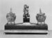 Inkstand with Statuette of Eros on pedestal Thumbnail