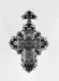 Jeweled Cruciform Watch with Rock Crystal Case Thumbnail