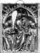Diptych Leaf with Virgin, Child, Saints and Angels Thumbnail