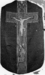 Orphrey on chasuble; Crucifixion, St. John the Baptist Thumbnail