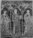 Embroidered Altar Frontal with Saints Margaret, Stephen, and John the Evangelist Thumbnail