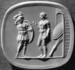 Intaglio with Apollo and Achilles Set in a Ring Thumbnail