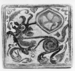 Ceiling tile (socarrat) with a dragon Thumbnail