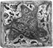 Ceiling Tile (socarrat) with Leaping Fish Thumbnail