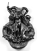 Door Knocker with Neptune and Seahorses Thumbnail