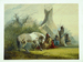 Shoshone Indian and his Pet Horse Thumbnail