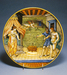 Dish with King Candaules Exhibiting His Wife Nyssia to Gyges Thumbnail