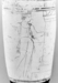 Lekythos with Two Figures and Winged Sepulchur Thumbnail