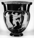 Column Krater Depicting Symposiasts and a Satyr Dancing with Youths Thumbnail