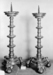 Pair of Candlesticks with Lion Feet Thumbnail